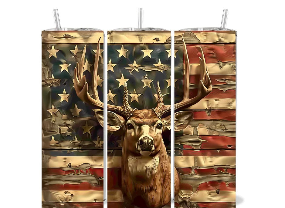 American Flag Deer