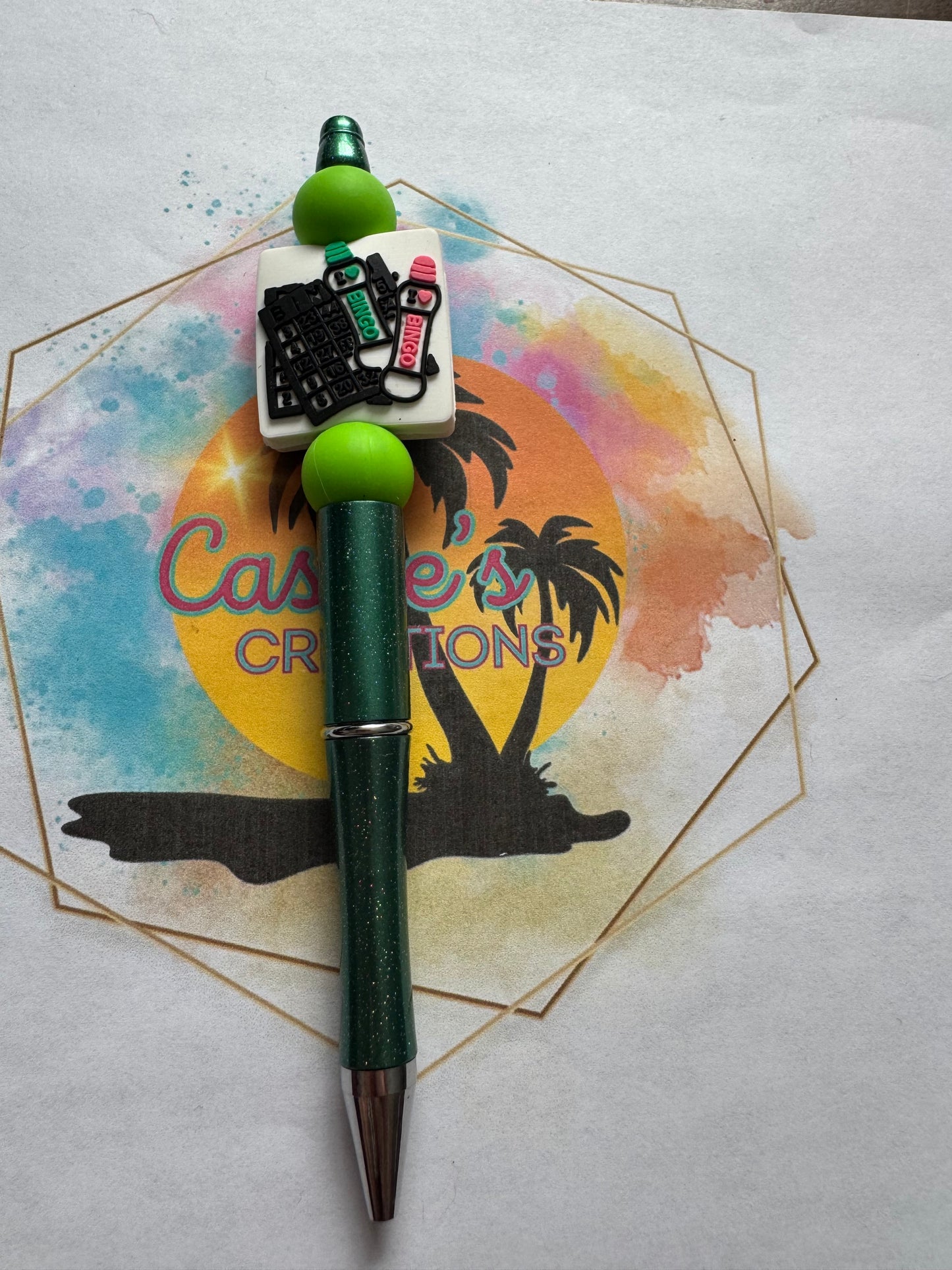 Bingo Dabbers || green pen