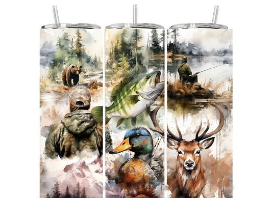 Fish, Duck, Deer, Bear